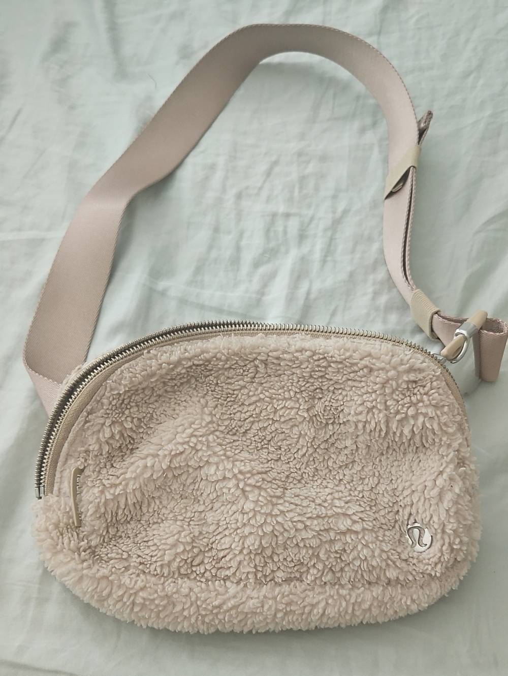 lululemon athletica Sherpa Crossbody Bag in Light Beige